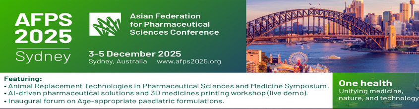 Asian Federation for Pharmaceutical Sciences 2025