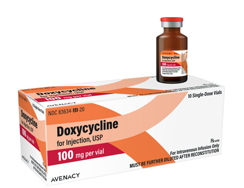Avenacy Enters U.S. Market with Launch of Doxycycline for Injection, USP