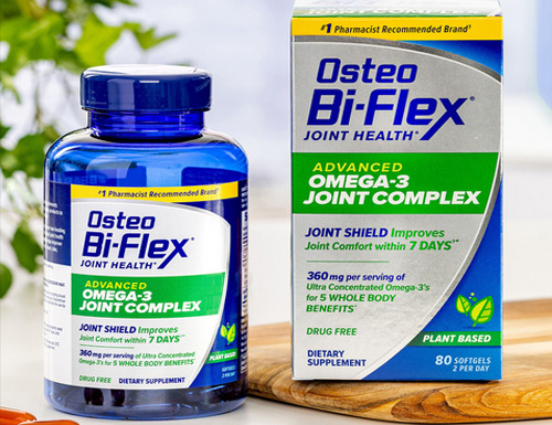 Osteo Bi-Flex® Adds Plant-Based Omega-3s to Promote Whole Body Health and Wellness