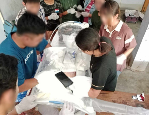 Successfully deployed in Myanmar conflict zone, the SurgiField system enables life-saving surgery