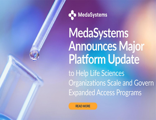 MedaSystems Announces Major Platform Update to Help Life Sciences Organizations Govern and Scale Expanded Access Programs