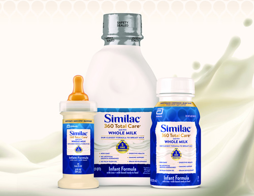 Abbott Launched the First and Only Ready-to-Feed Liquid Infant Formula Made with Whole Milk in the U.S. at a Price Similar to Its Existing Similac Powdered Formula